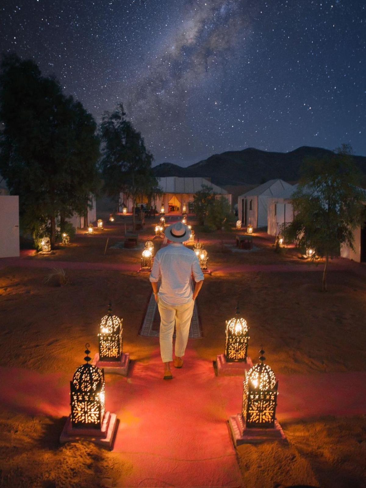 Hotel Erg Chebbi Dunes Desert Camp Merzouga Exteriér fotografie